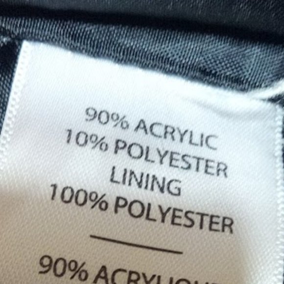 VINTAGE CYNTHIA ROWLEY Gray Knit Office Pencil Dress Size 8 - Picture 7 of 7